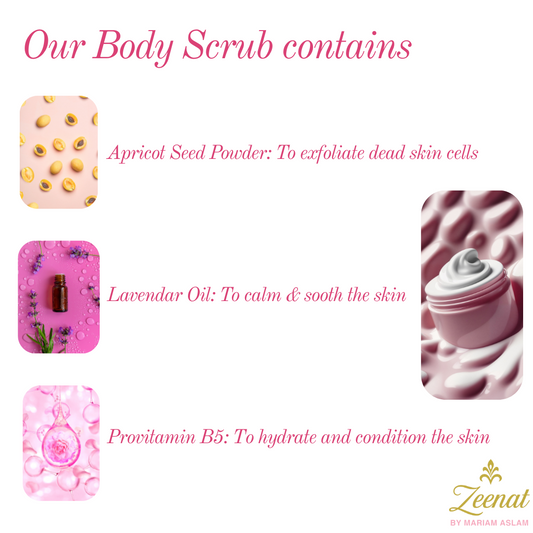 Habibti Shine - Body Scrub with Lavender